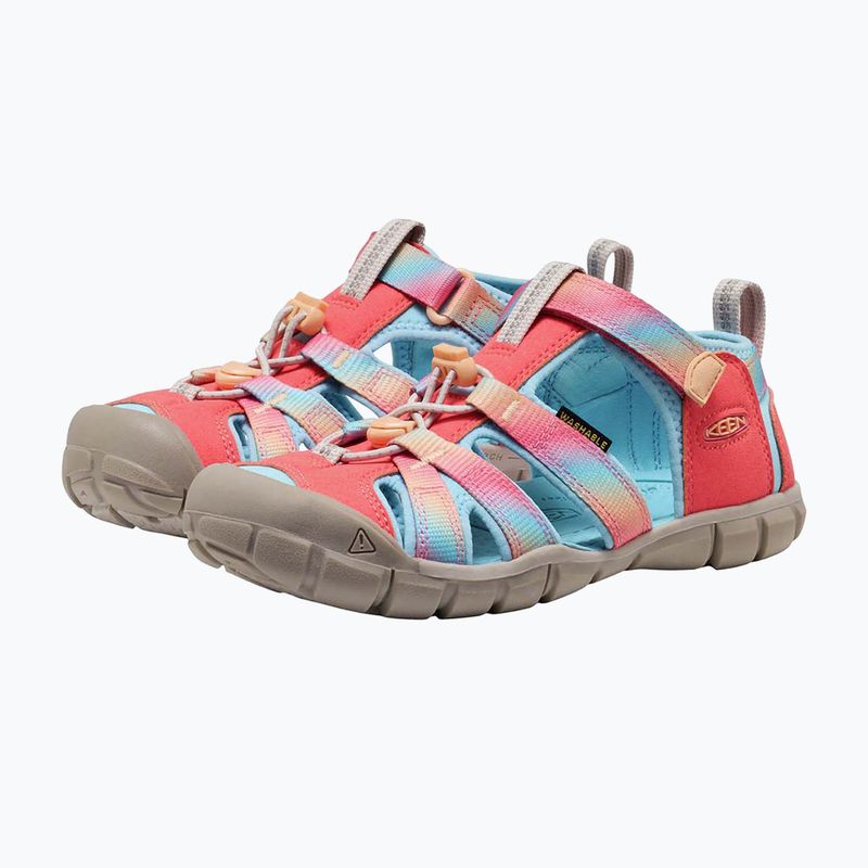 Sandały juniorskie KEEN Seacamp II CNX ombre pink lemonade 12