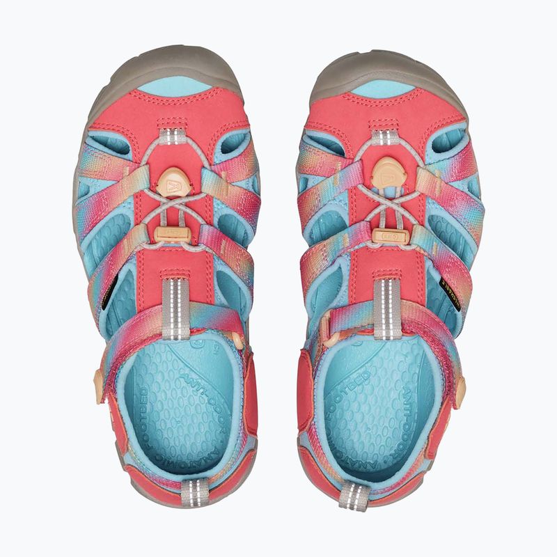 Sandały juniorskie KEEN Seacamp II CNX ombre pink lemonade 14