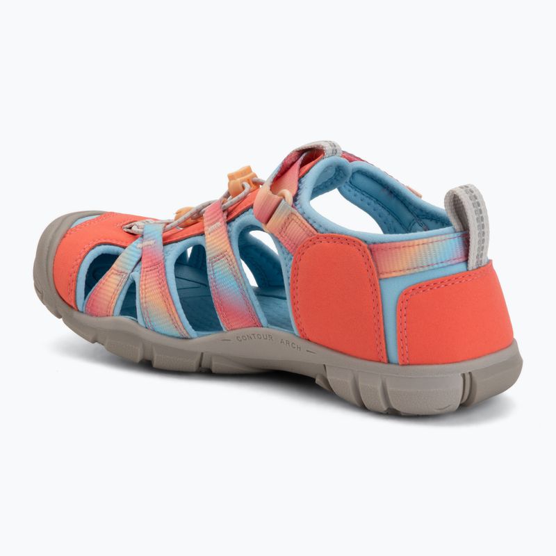 Sandały juniorskie KEEN Seacamp II CNX ombre pink lemonade 3