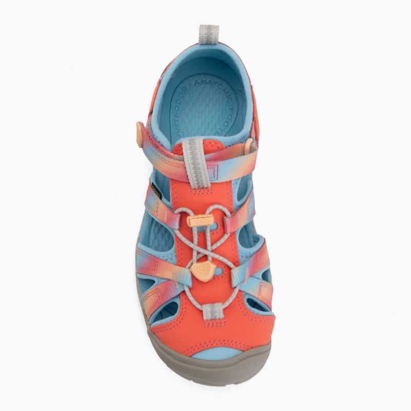 Sandały juniorskie KEEN Seacamp II CNX ombre pink lemonade 5