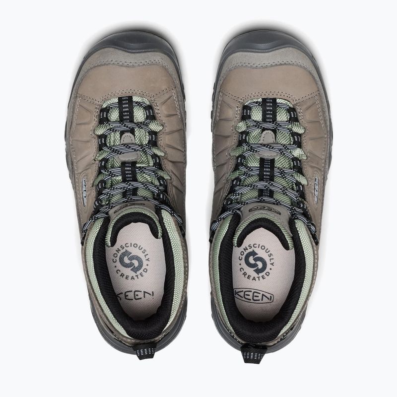 Buty trekkingowe damskie KEEN Targhee IV Mid Wp grey/lily pad 5
