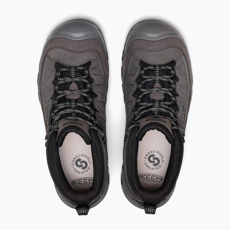 Buty trekkingowe męskie KEEN Targhee IV Mid Wp magnet/black 3