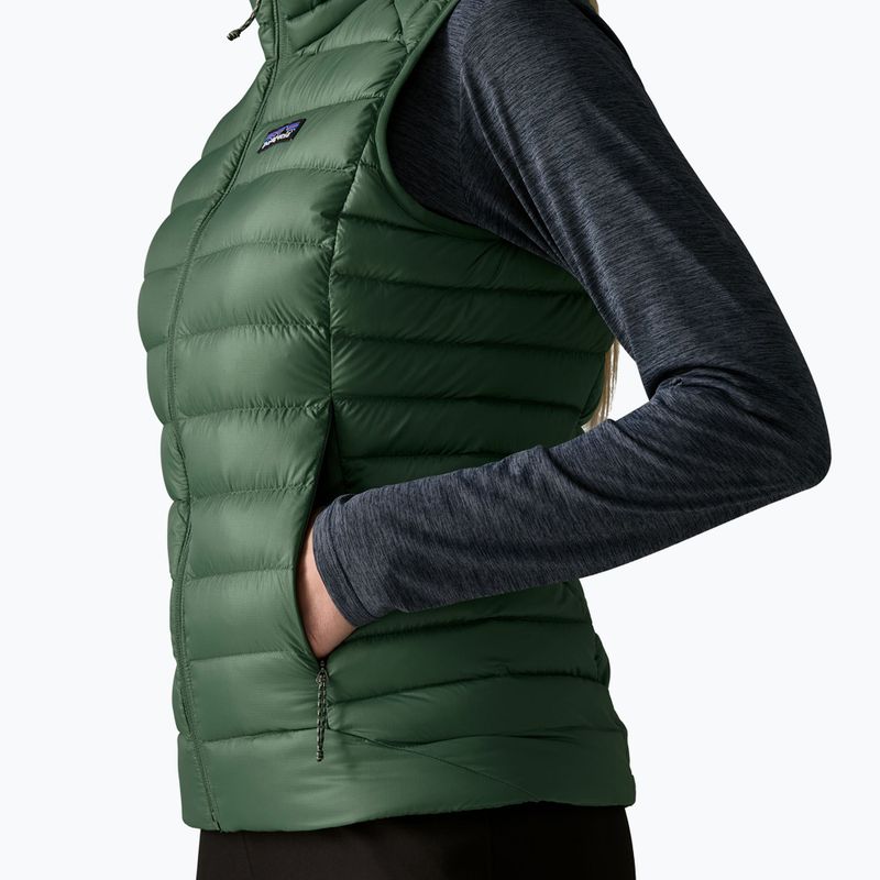 Bezrękawnik damski Patagonia Down Sweater canopy green 4