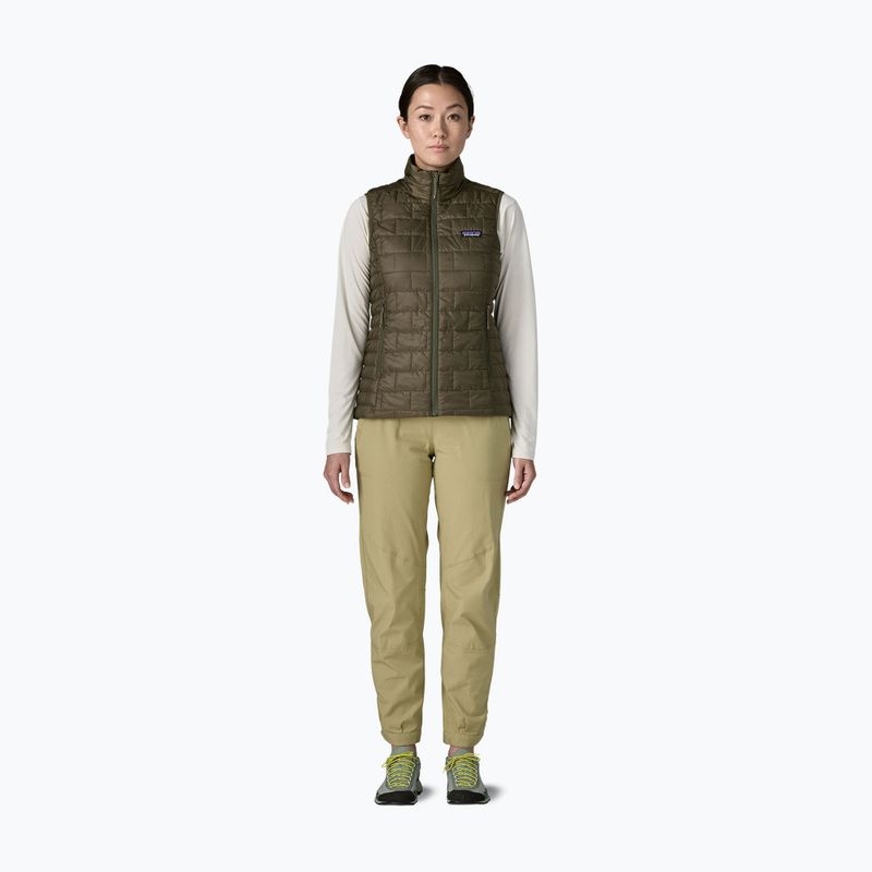 Bezrękawnik damski Patagonia Nano Puff basin green 2