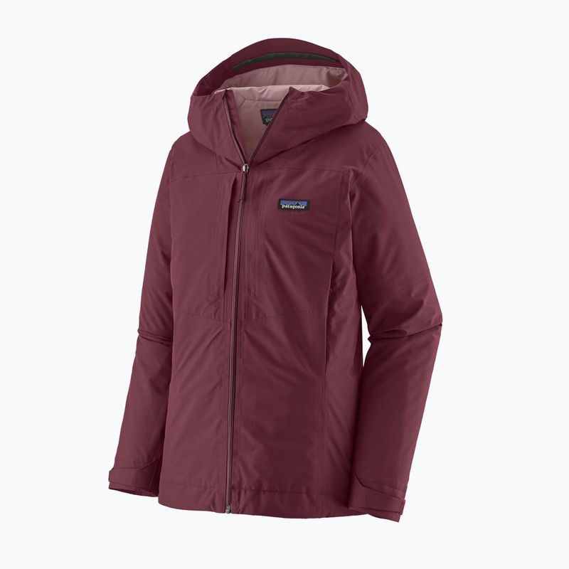 Kurtka przeciwdeszczowa damska Patagonia Insulated Boulder Fork Rain berry fig 2