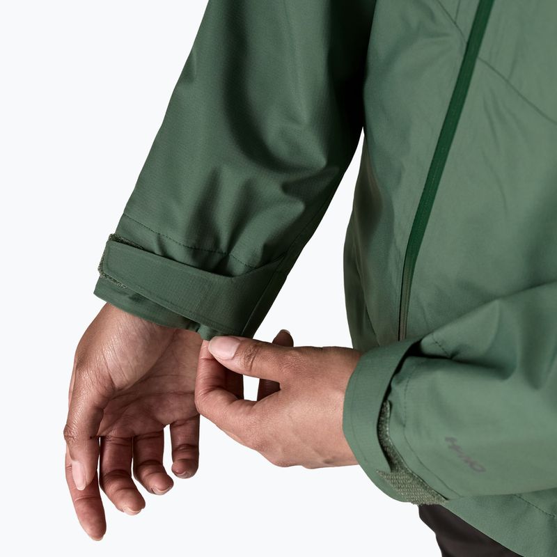 Kurtka przeciwdeszczowa damska Patagonia Insulated Boulder Fork Rain canopy green 6