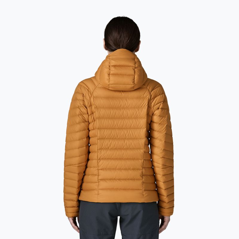 Kurtka puchowa damska Patagonia Down Sweater Hoody cinnamon brown 3