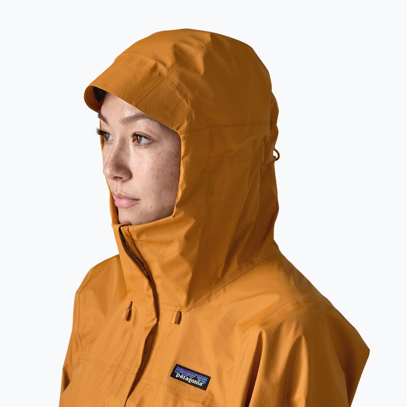 Kurtka przeciwdeszczowa damska Patagonia Torrentshell 3L Rain cinnamon brown 4