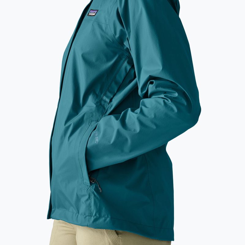 Kurtka przeciwdeszczowa damska Patagonia Torrentshell 3L Rain glacial glue 5
