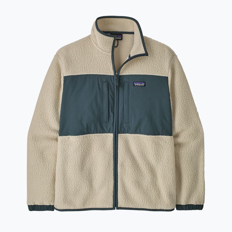 Bluza polarowa męska Patagonia Retro Pile Patch pelican 7