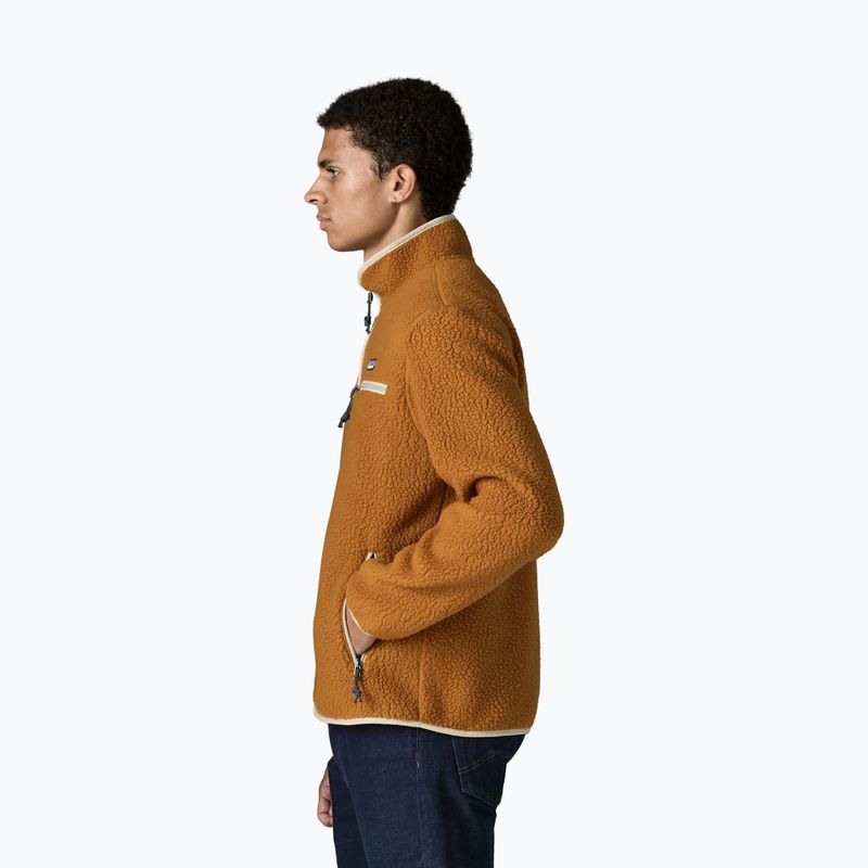 Bluza polarowa męska Patagonia Retro Pile cinnamon brown 3