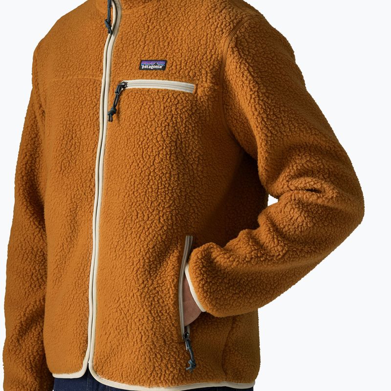 Bluza polarowa męska Patagonia Retro Pile cinnamon brown 4