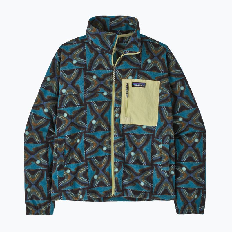 Bluza polarowa damska Patagonia Micro D Patch Pocket deep freeze: black 2