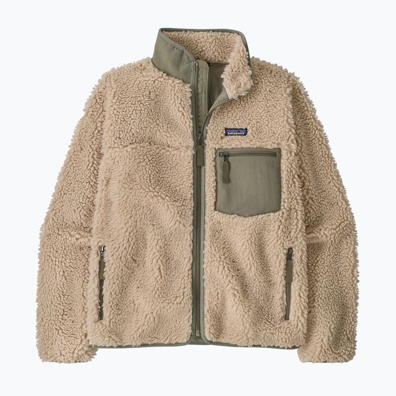 Kurtka przeciwwiatrowa damska Patagonia Classic Retro-X dark natural w/river rock green 4