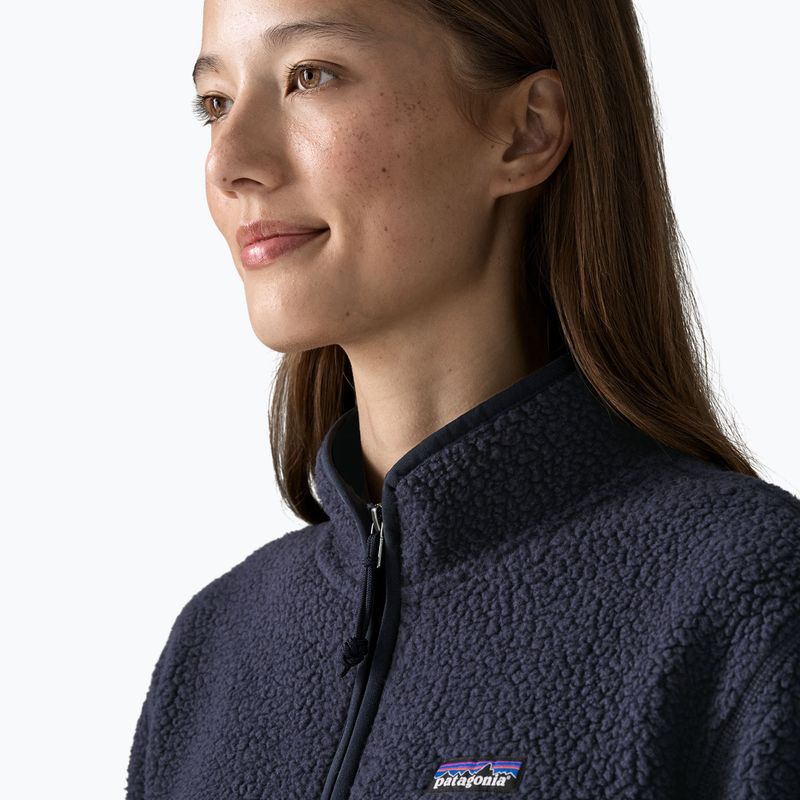 Bluza polarowa damska Patagonia Retro Pile Marsupial sunken blue 4
