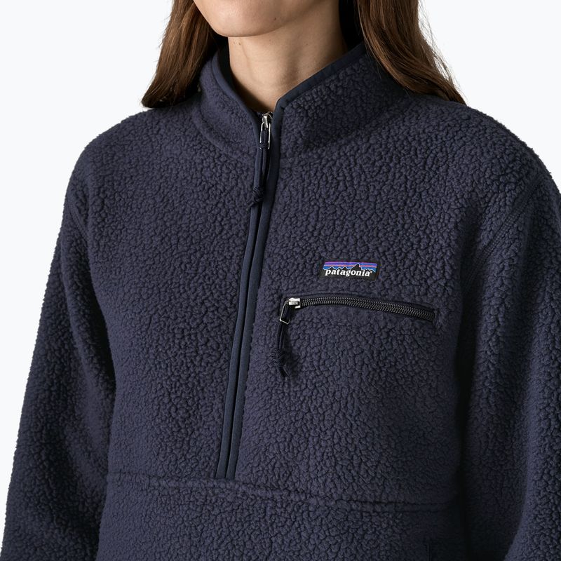 Bluza polarowa damska Patagonia Retro Pile Marsupial sunken blue 5