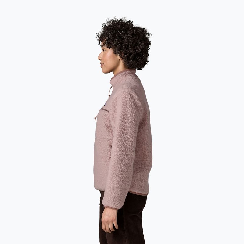 Bluza polarowa damska Patagonia Retro Pile Marsupial stingray mauve 3
