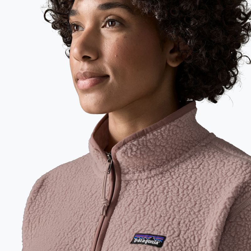 Bluza polarowa damska Patagonia Retro Pile Marsupial stingray mauve 5