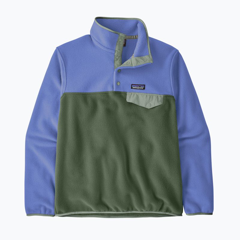 Bluza polarowa damska Patagonia Lightweight Synchilla Snap-T Pullover canopy green 7