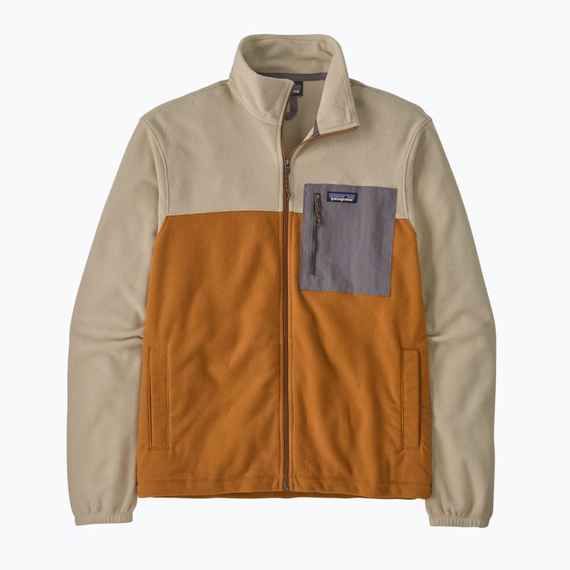 Bluza polarowa męska Patagonia Micro D Patch Pocket cinnamon brown