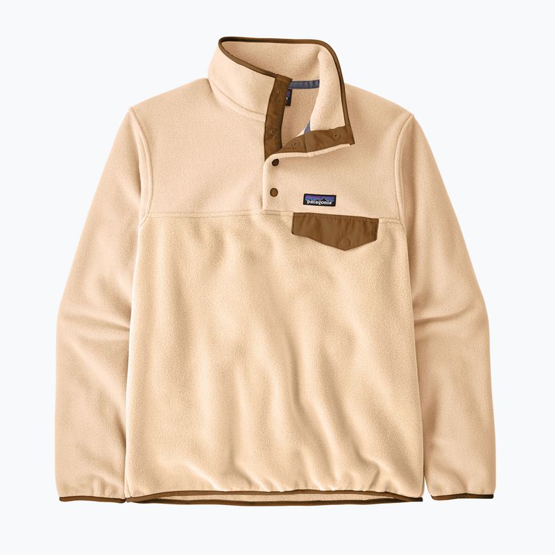 Bluza polarowa damska Patagonia Lightweight Synchilla Snap-T Pullover natural 5