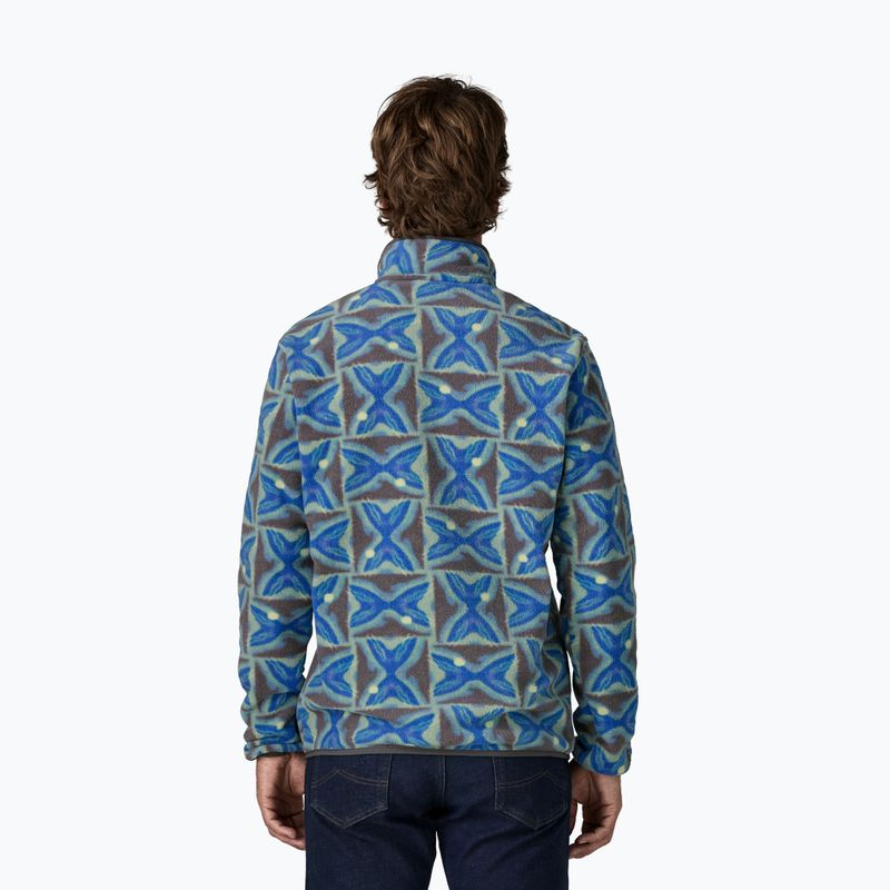 Bluza polarowa męska Patagonia Lightweight Synchilla Snap-T Pullover deep freeze: forge grey 2