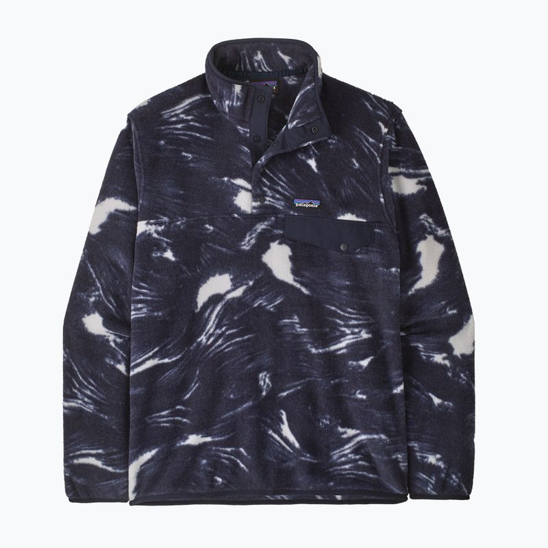 Bluza polarowa męska Patagonia Lightweight Synchilla Snap-T Pullover polar breeze: sunken blue 5