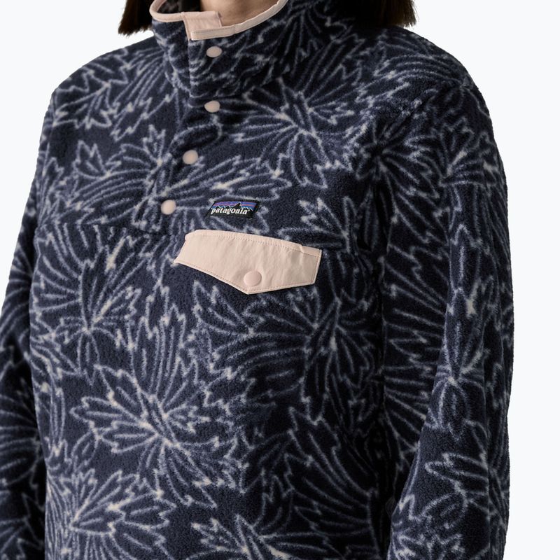 Bluza polarowa damska Patagonia Lightweight Synchilla Snap-T Pullover smudge: smolder blue 4