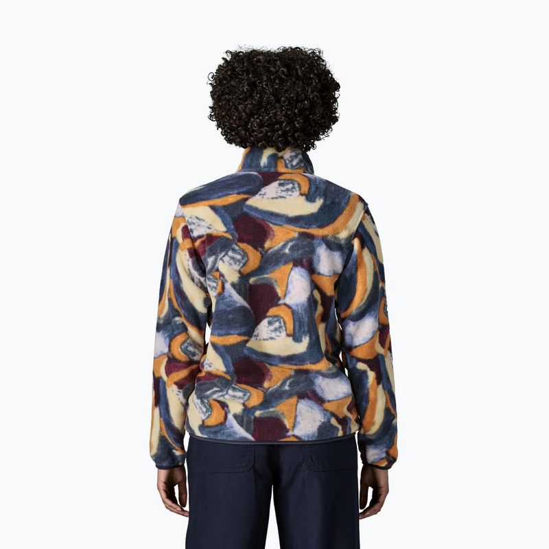 Bluza polarowa damska Patagonia Lightweight Synchilla Snap-T Pullover smudge: smolder blue 2