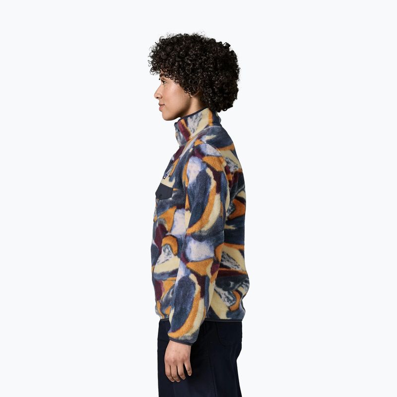 Bluza polarowa damska Patagonia Lightweight Synchilla Snap-T Pullover smudge: smolder blue 3