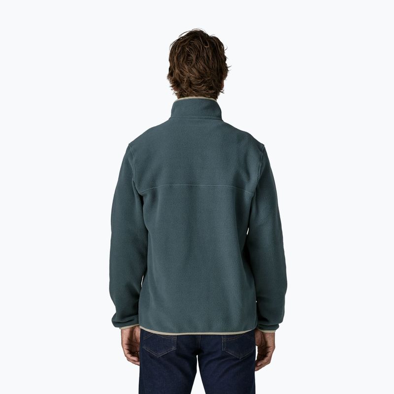 Bluza polarowa męska Patagonia Lightweight Synchilla Snap-T Pullover summit blue 2