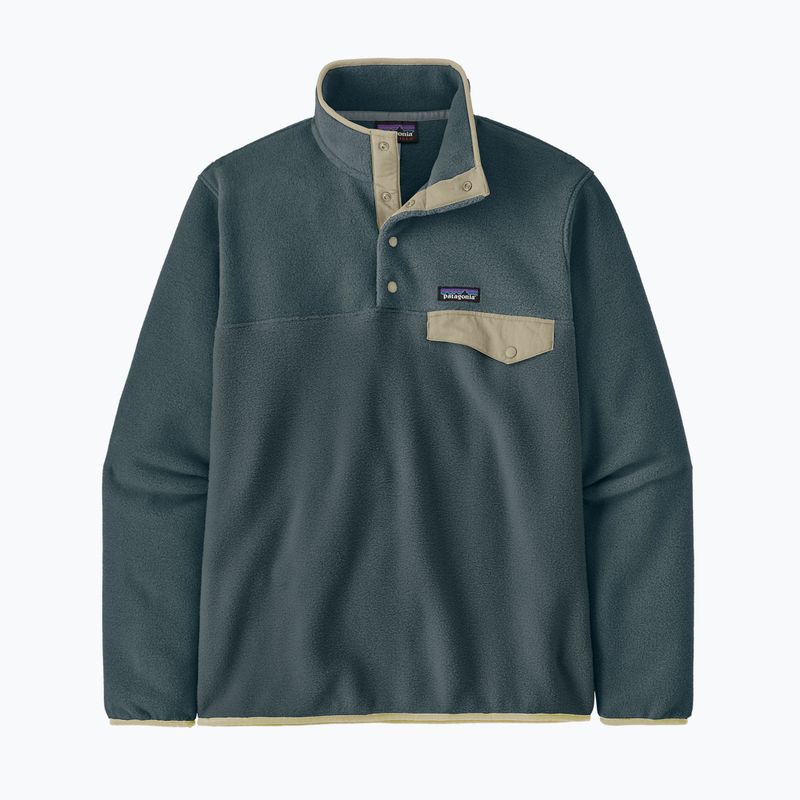 Bluza polarowa męska Patagonia Lightweight Synchilla Snap-T Pullover summit blue 5