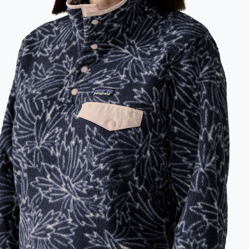 Bluza polarowa damska Patagonia Lightweight Synchilla Snap-T Pullover saxifrage: sunken blue 4