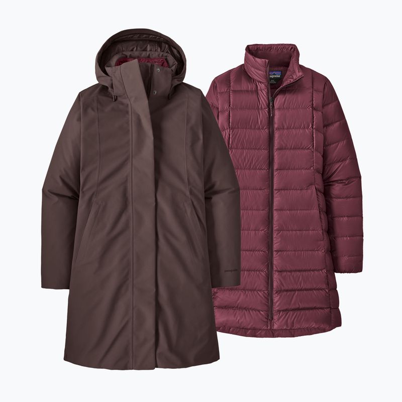 Kurtka 3w1 damska Patagonia Tres 3-in-1 Parka den brown 10