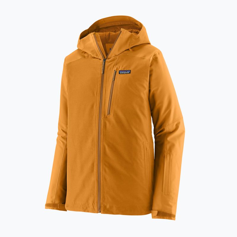Kurtka narciarska męska Patagonia Insulated Powder Town cinnamon brown