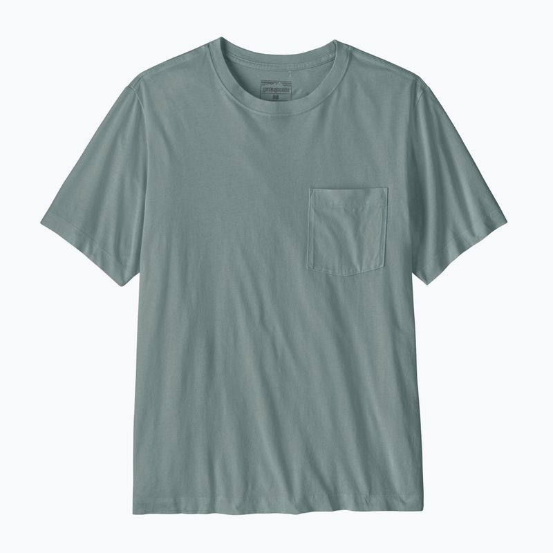 Koszulka męska Patagonia Daily Pocket Tee blue sage