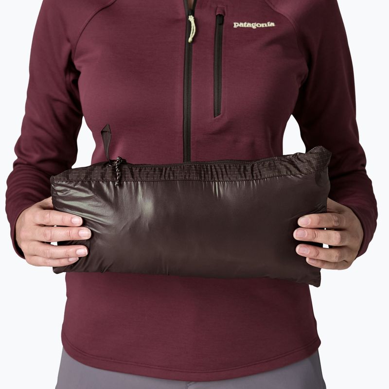 Kurtka ocieplana damska Patagonia Durable Down Hoody den brown 10