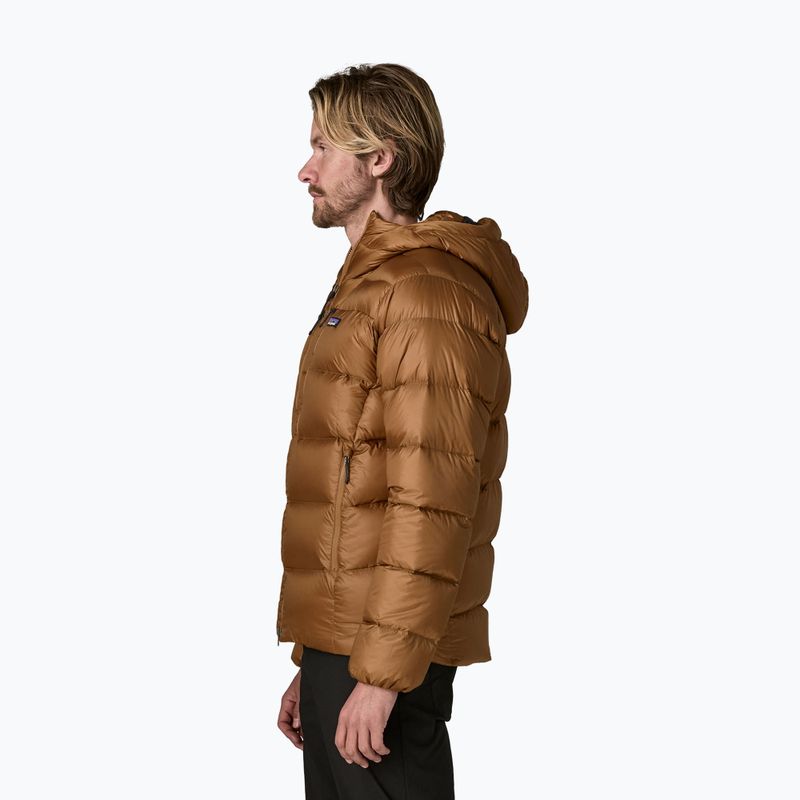 Kurtka puchowa męska Patagonia Fitz Roy Down Hoody deer brown 3