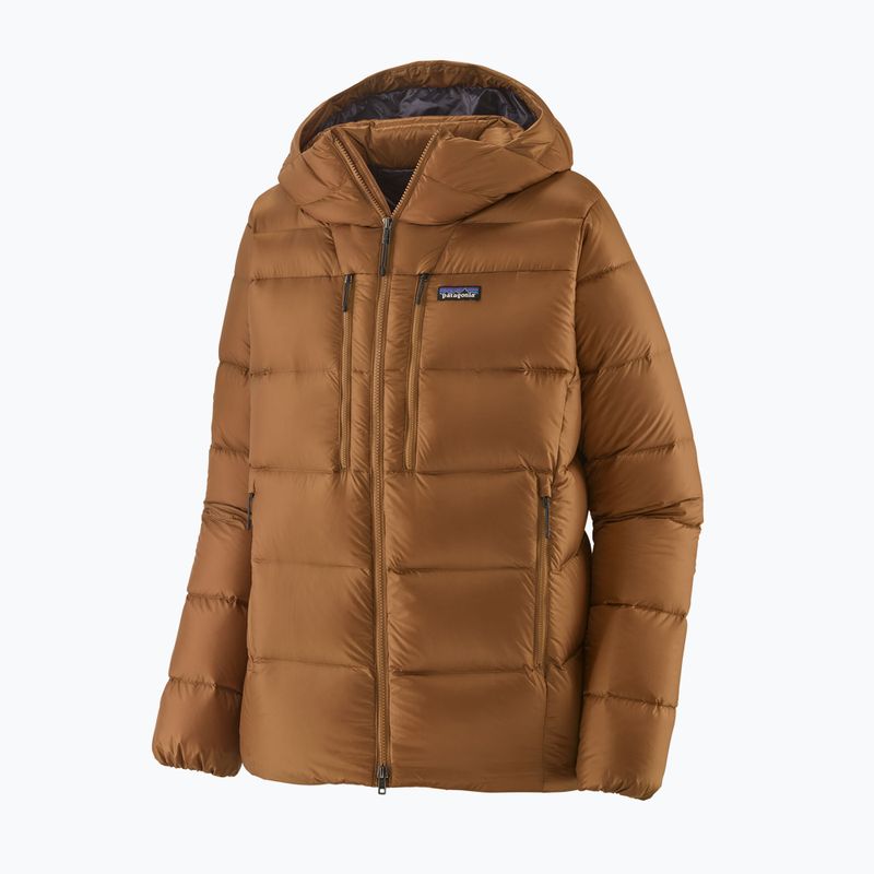 Kurtka puchowa męska Patagonia Fitz Roy Down Hoody deer brown 5
