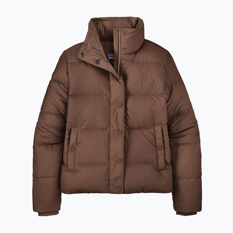 Kurtka puchowa damska Patagonia Silent Down bermbrown 4
