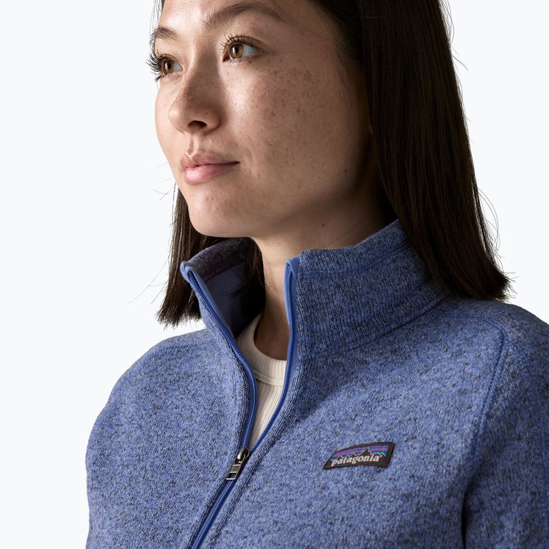 Bluza trekkingowa damska Patagonia Better Sweater diver blue 6