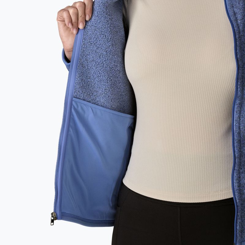 Bluza trekkingowa damska Patagonia Better Sweater diver blue 8