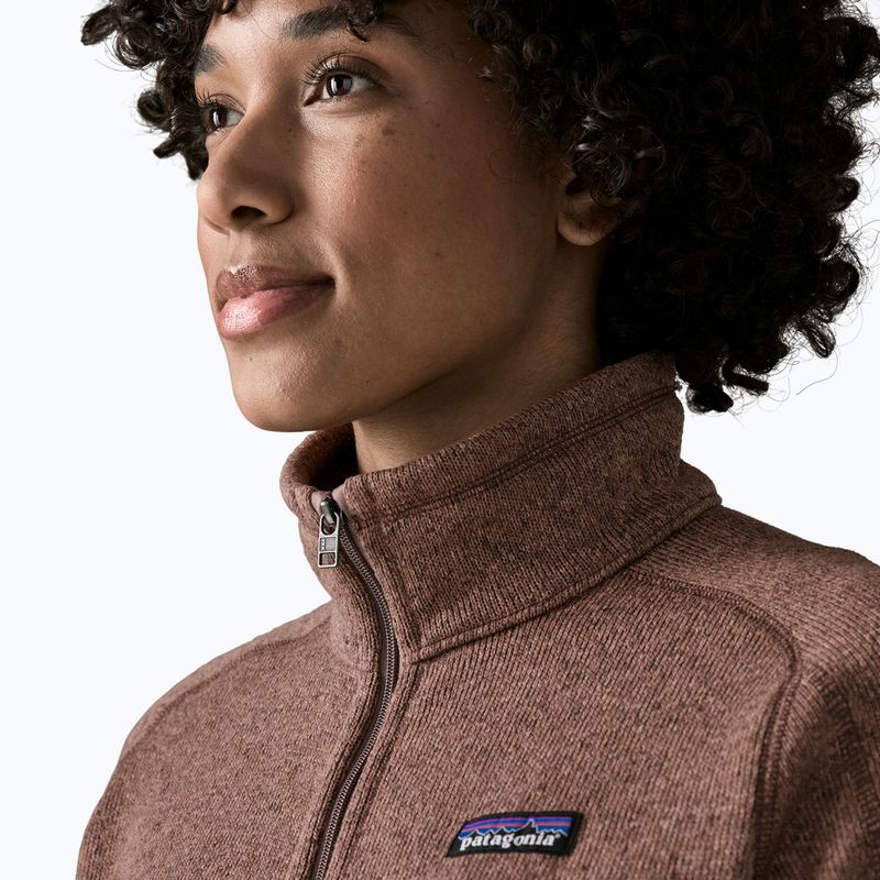 Bluza trekkingowa damska Patagonia Better Sweater moonrise taupe 5