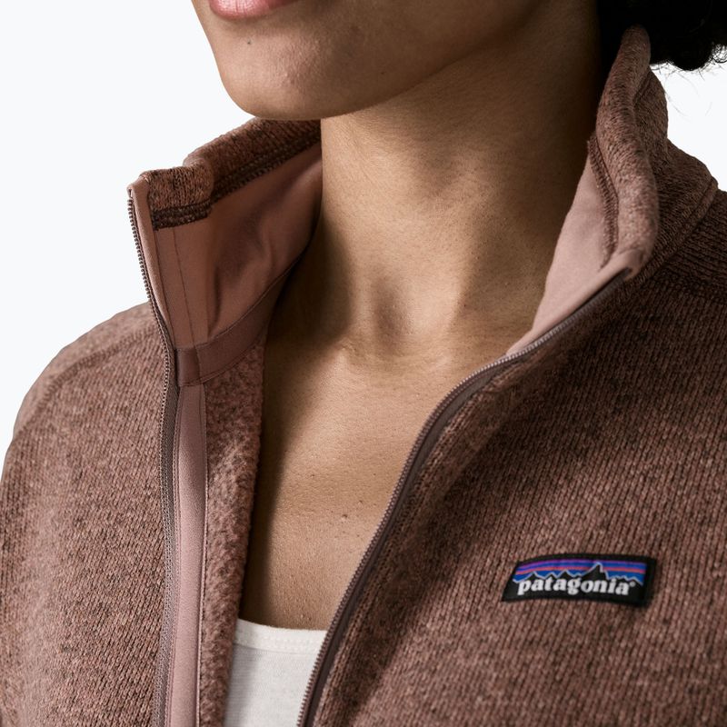Bluza trekkingowa damska Patagonia Better Sweater moonrise taupe 6