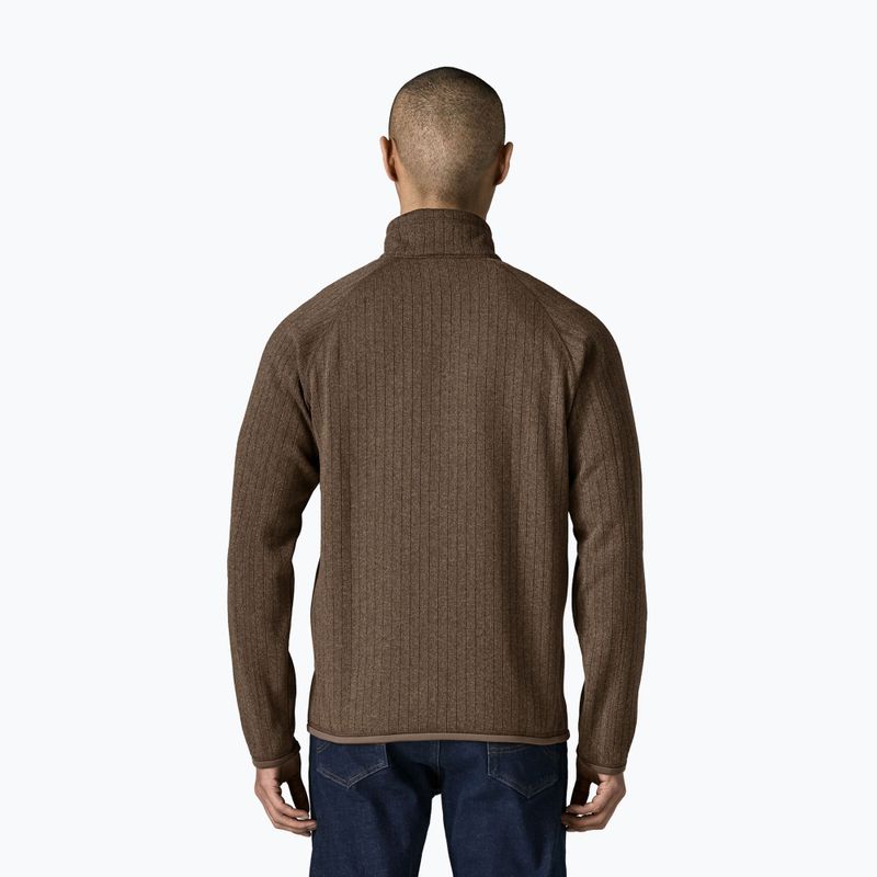 Bluza trekkingowa męska Patagonia Better Sweater Fleece marlow brown rib knit 2