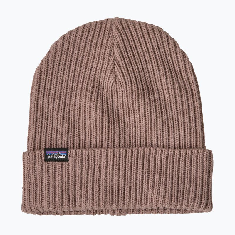 Czapka zimowa Patagonia Fishermans Rolled Beanie fuzzy mauve