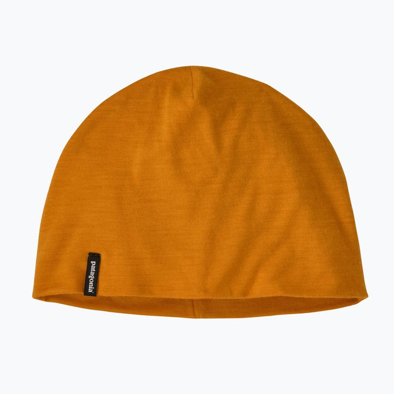 Czapka zimowa Patagonia Overlook Merino Wool Liner Beanie autumn orange