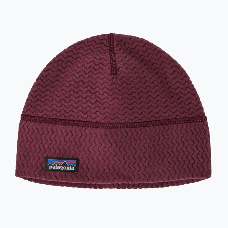 Czapka zimowa Patagonia R1 Air Beanie berry fig