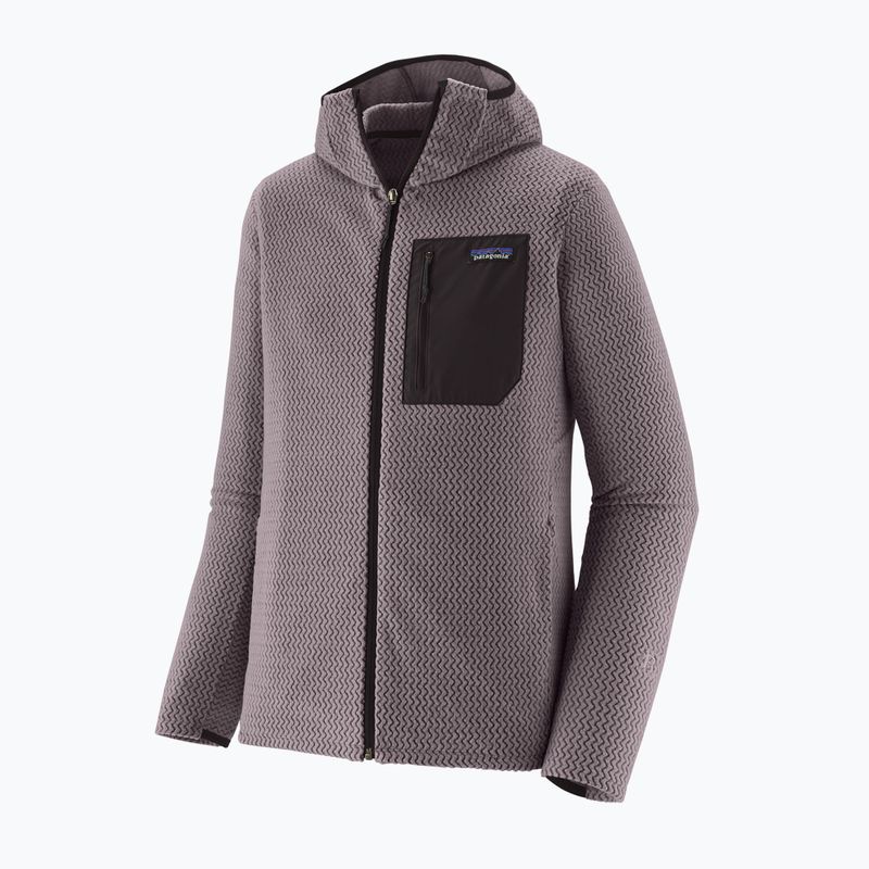 Bluza trekkingowa męska Patagonia R1 Air Full-Zip Hoody may grey 2