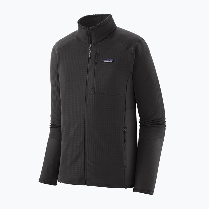 Bluza polarowa męska Patagonia R1 black w/black 2